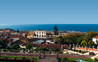 View of the Spanish town of La Orotava
