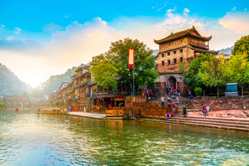 Phoenix Town, Hunan, China..