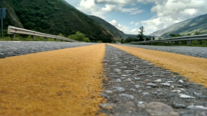 montaña ruta 