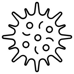 Bacteria Vector Icon