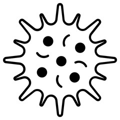 Bacteria Vector Icon