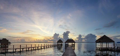 Dock at the lagoon