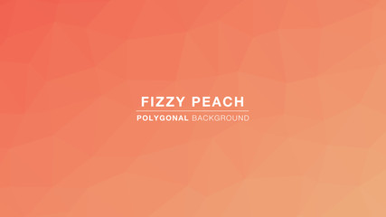 Fizzy Peach Polygonal