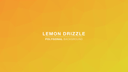 Lemon Drizzle Polygonal