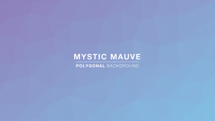 Mystic Mauve Polygonal