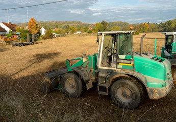 Obraz premium Bagger