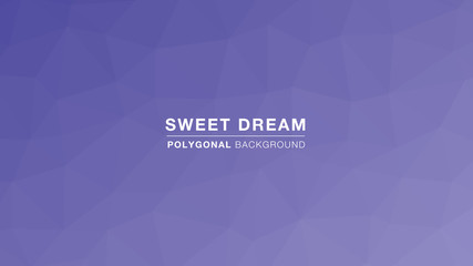 Sweet Dream Polygonal