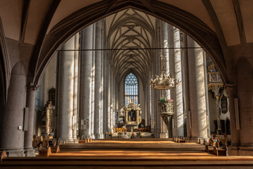 Kirchenschiff der St.-Georgs-Kirche in Nördlingen