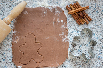 Lebkuchen Männer backen