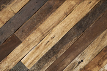 Old Weathered Wood in Diagonal Pattern Texture
