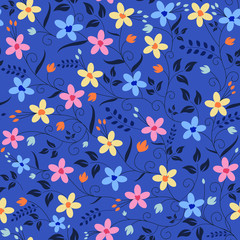 Seamless Vector Floral Pattern