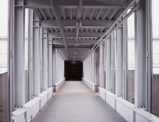 Corridor in a building
