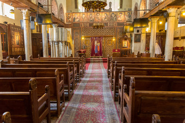 Fototapeta na wymiar Old church in Cairo