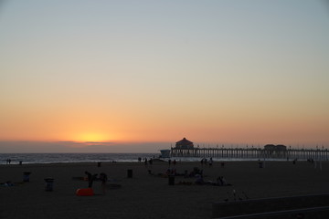 Huntington Beach Pier Sunset