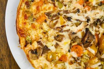 Delicious Pizza Background