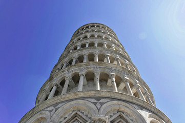 Schiefer Turm von Pisa, Torre Pendente, UNESCO-Weltkulturerbe, Pisa, Toskana, Italien, Europa