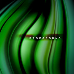 Background abstract - liquid color wave