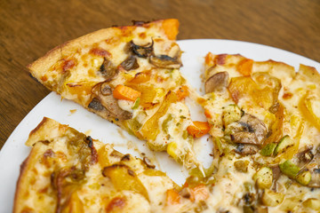 Delicious Pizza Background