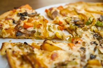 Delicious Pizza Background
