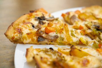 Delicious Pizza Background