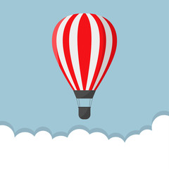 Obraz premium Air balloon illustration