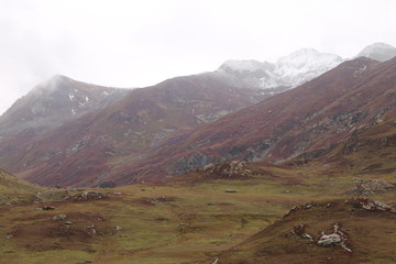 View Of Big Mountains of Rati Gali