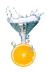 fruit in water