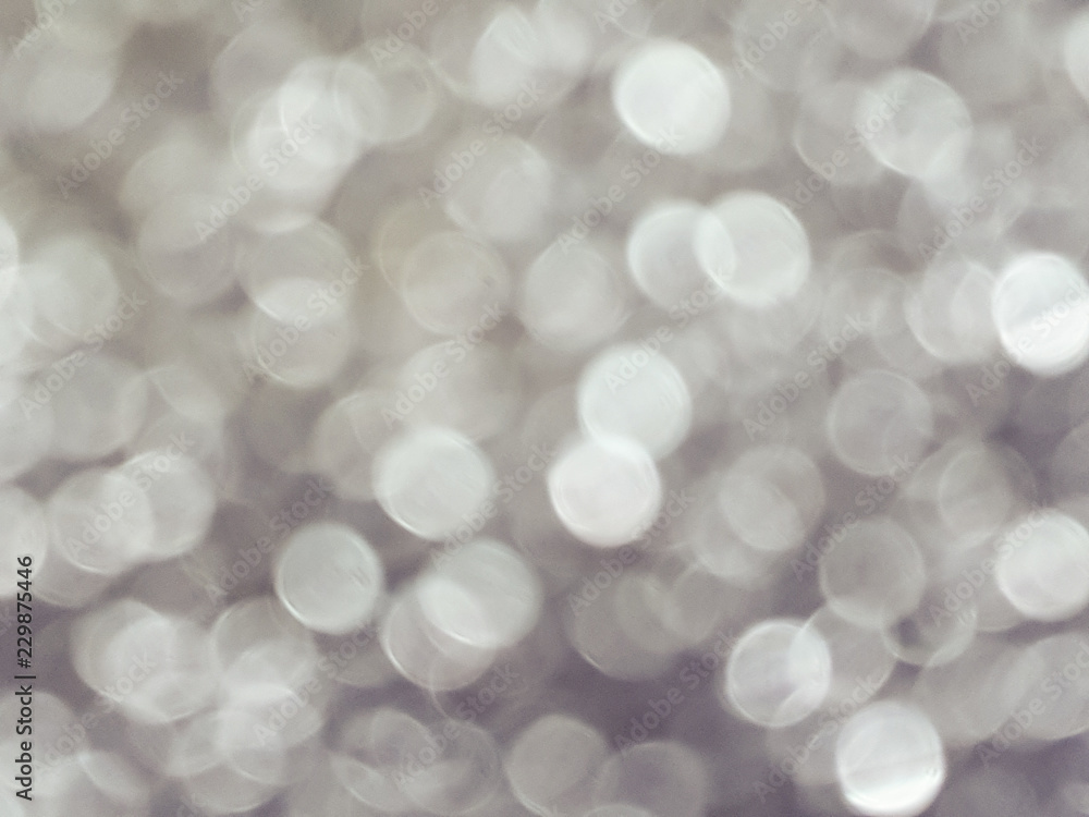Poster abstract background of blurred bokeh light effect