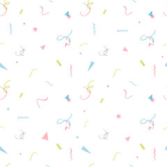 Watercolor tropical palm leaf pattern