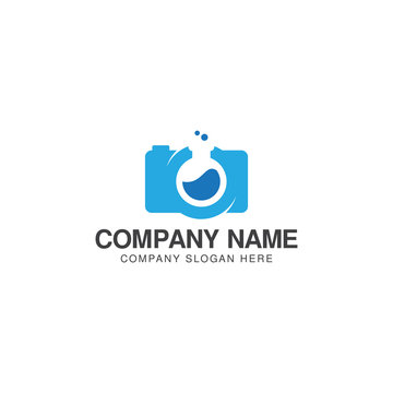 Photo lab logo or icon vector design template