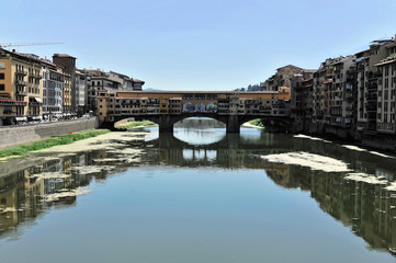 Ponte Vecchio, 14. Jahrhundert, Brücke über den Arno, Florenz, Toskana, Italien, Europa