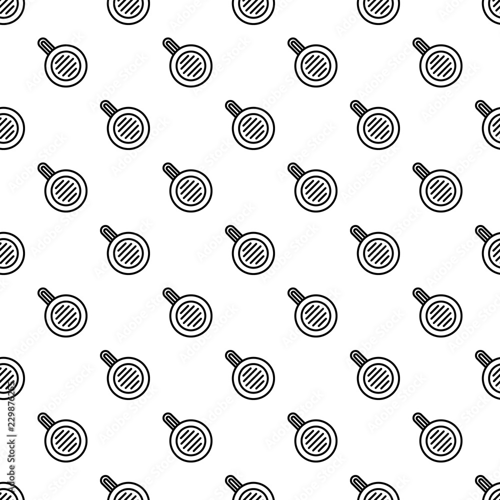 Aufkleber meal fry pan pattern seamless repeat background for any web design