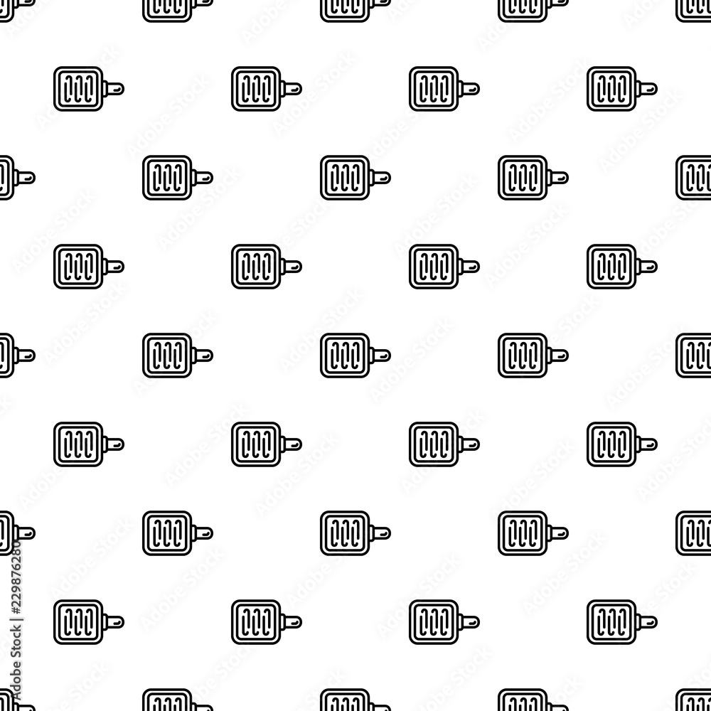 Poster grill pan pattern seamless repeat background for any web design