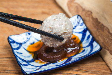 meat ball chinese food,