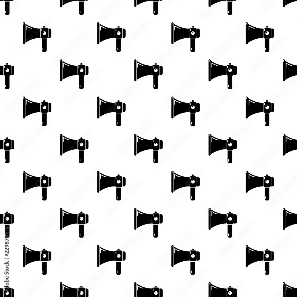 Aufkleber hand speaker pattern vector seamless repeating for any web design