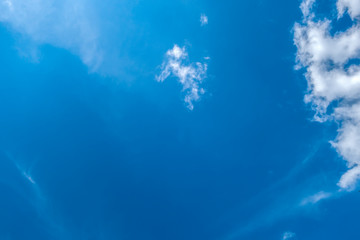 Fototapeta na wymiar Blue sky cloud for background 