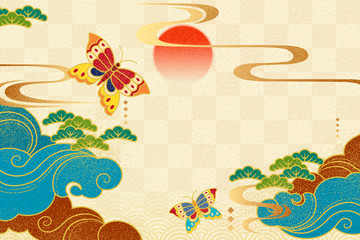 Japanese style background