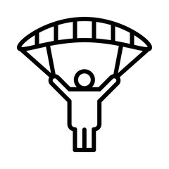 parachute   fly  holiday