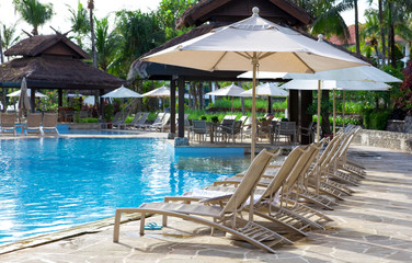 Fototapeta premium outdoors swiming pool