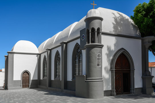 Kości&oacute;ł w miejscowości Agulo La Gomera