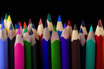 color pencils background