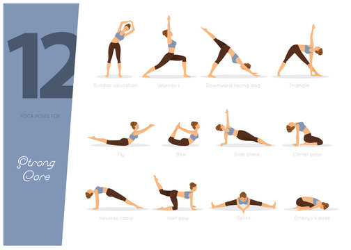 12 Yoga Poses For Strong Core