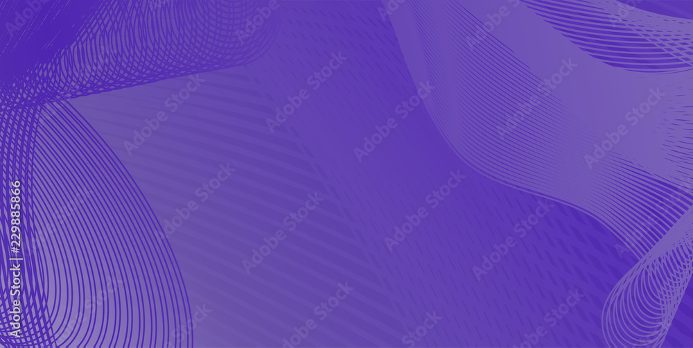 Poster background from abstract lines in violet colors