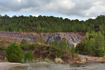 Fototapeta premium Las Minas de Rio Tinto, Huelva