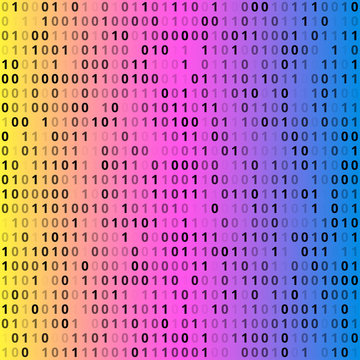 Binary code background