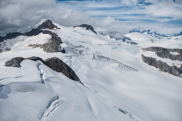 winter in the mountains