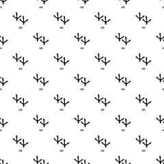 Hen step pattern seamless vector repeat geometric for any web design