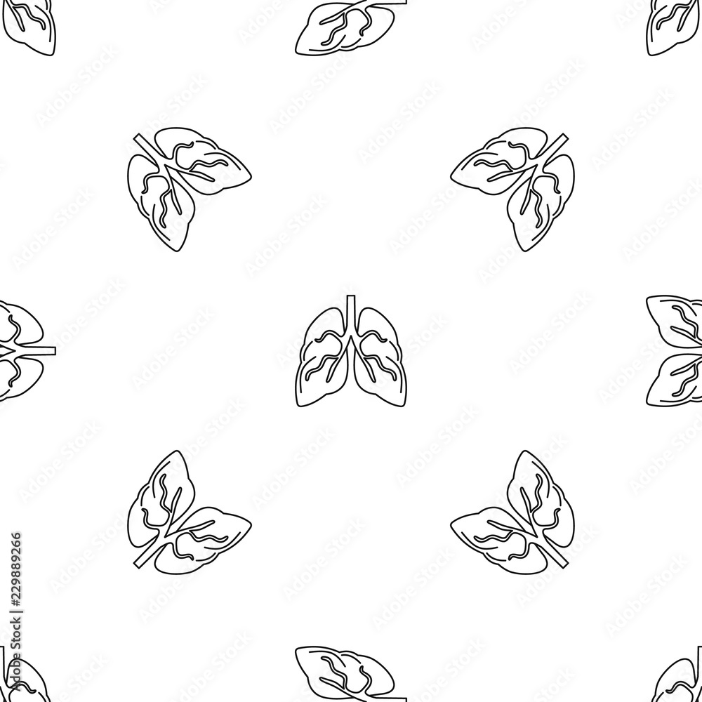 Poster tuberculosis lungs pattern seamless vector repeat geometric for any web design