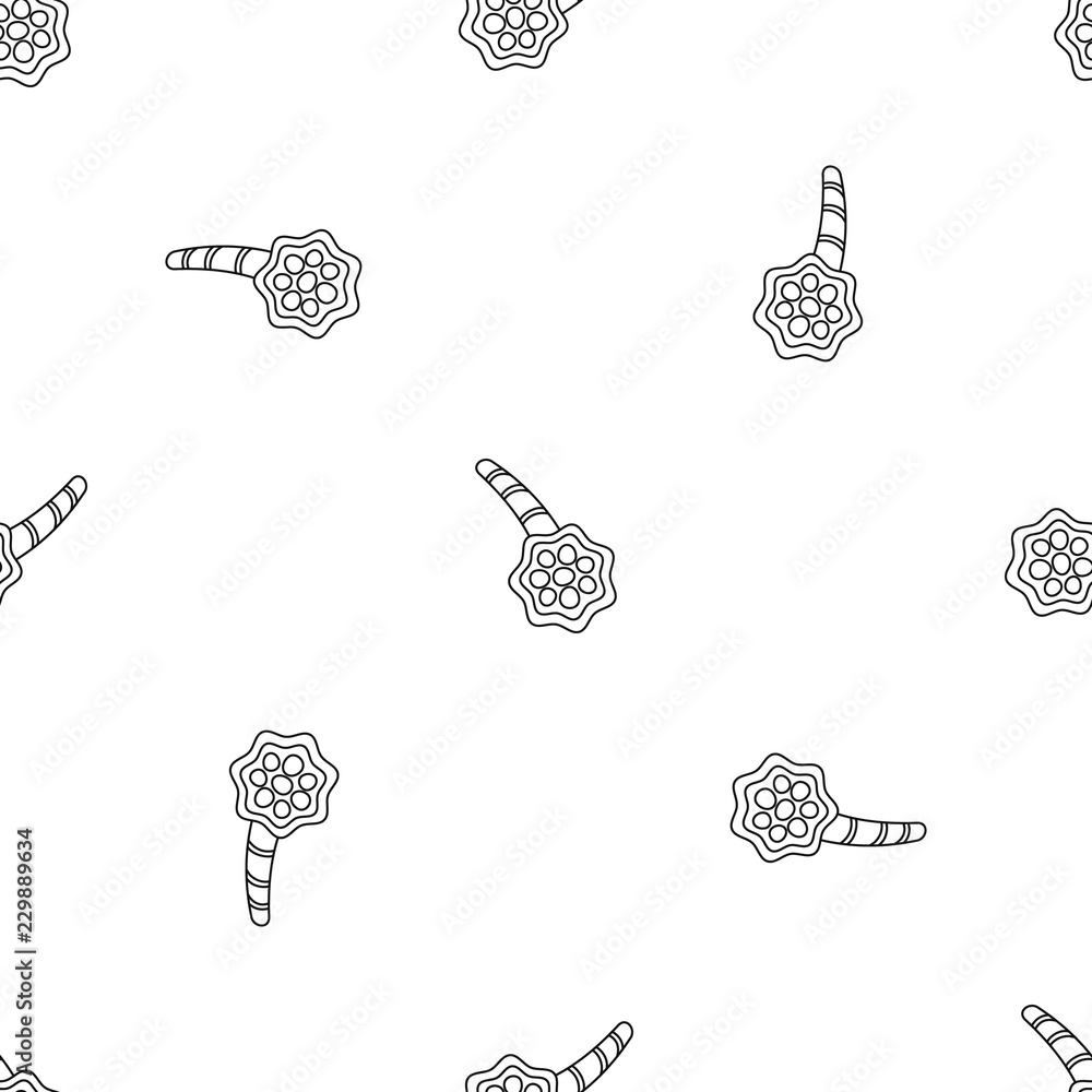 Poster pneumonia alveolus pattern seamless vector repeat geometric for any web design