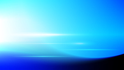 Abstract blue light and shade creative technology background. Vector illustration.